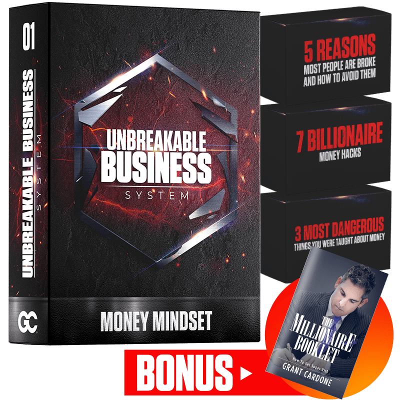 Unbreakable Business System and Bonus By Grant Cardone 2023